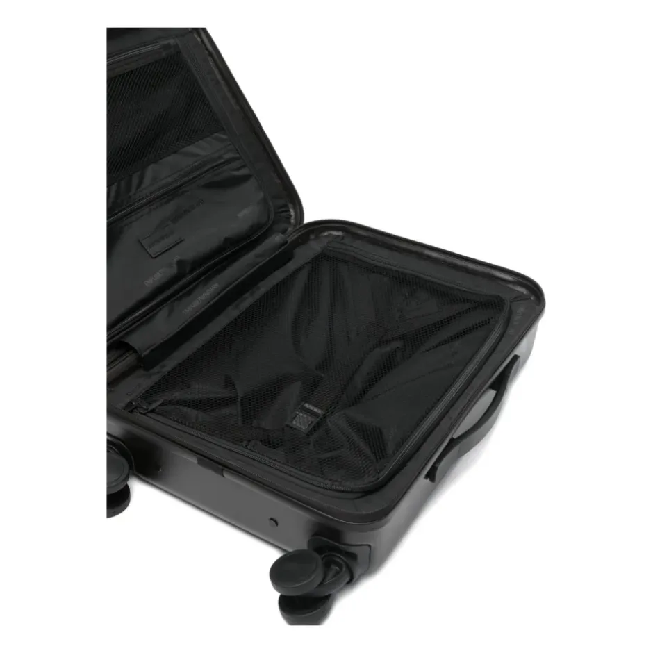 Discount ABS Carry-On Kuffert med Saffiano-detalje og Ørneplade Kufferter