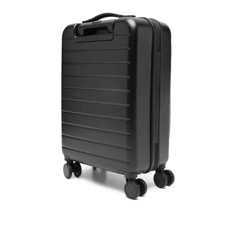 Discount ABS Carry-On Kuffert med Saffiano-detalje og Ørneplade Kufferter