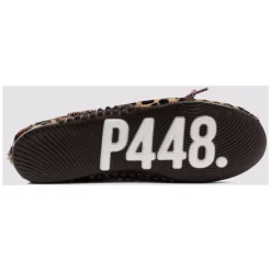 Antibes Leopard Wine Dame Loafers