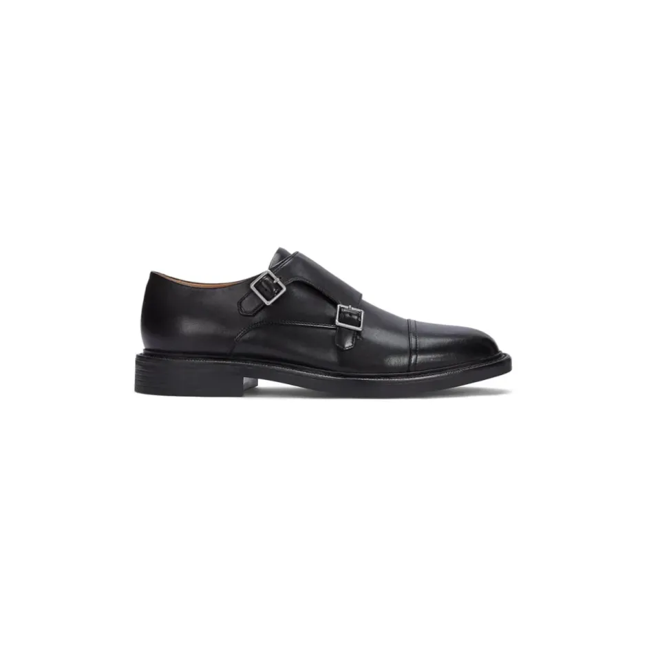 Outlet Asher Dbl Mk-Dress Shoe-Monk Strap Business Sko