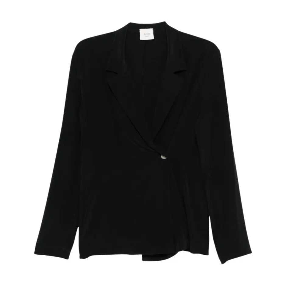 Discount Asymmetrisk Kant Blazer Dame Jakker
