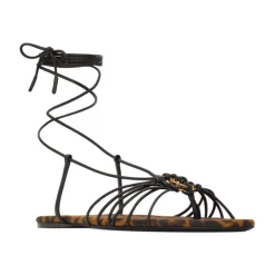 Clearance Babylone Flat Sandal Dame Sandaler