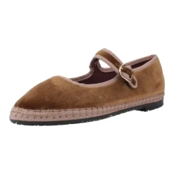 Discount Balthasar Velvet Ballet Flats Børn Ballerinasko