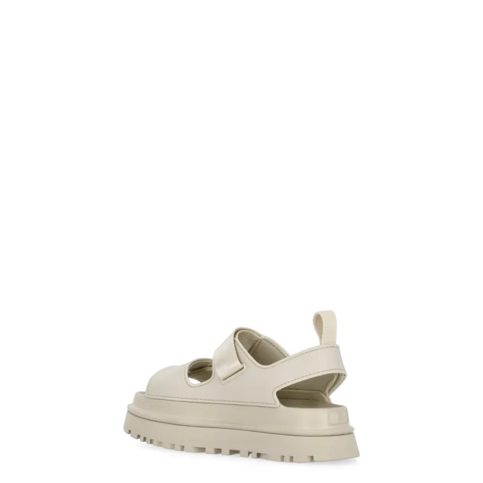 Clearance Sandaler Rund Tå Velcrolukning Dame Sandaler