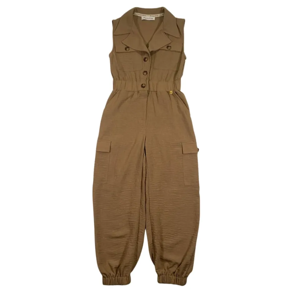 Hot tracksuit med krave og lynlås Børn Jumpsuits