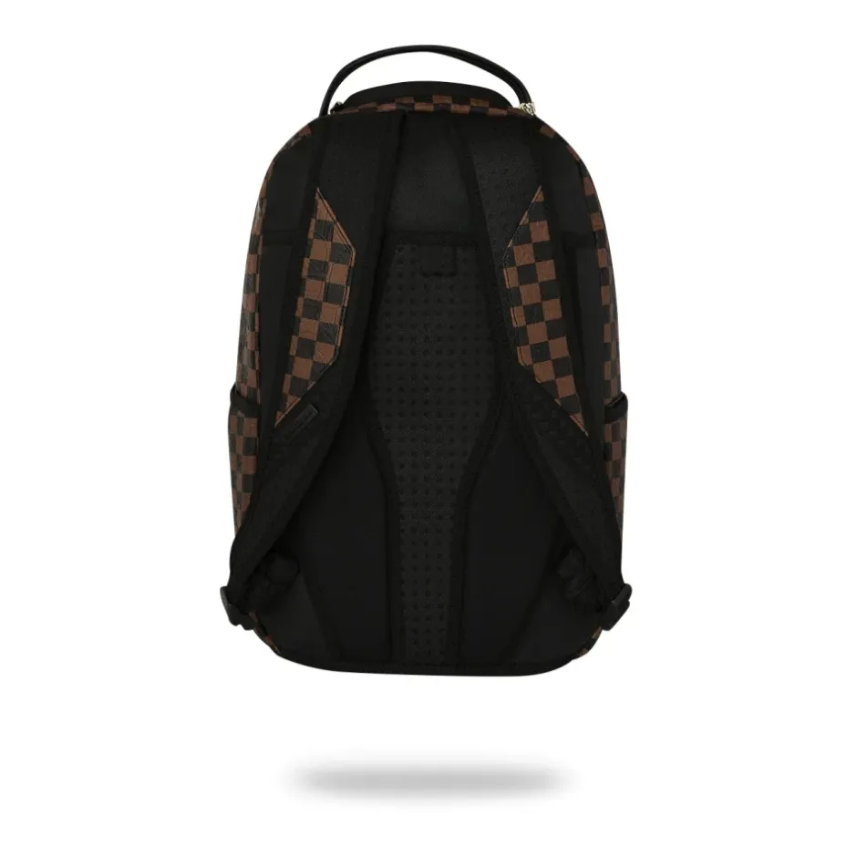 Clearance Big Backpack Shark Check Embossed B8232 Dame Rygsække