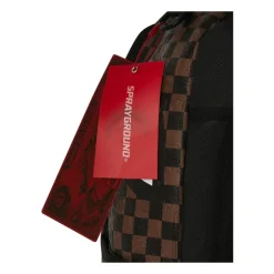 Clearance Big Backpack Shark Check Embossed B8232 Dame Rygsække