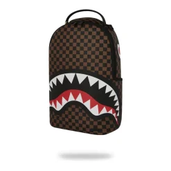 Clearance Big Backpack Shark Check Embossed B8232 Dame Rygsække