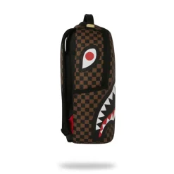Clearance Big Backpack Shark Check Embossed B8232 Dame Rygsække