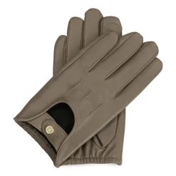 Bilhandsker i taupe farve Dame Handsker