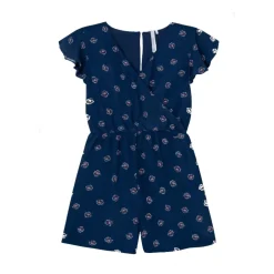 Best Blomstret Kortærmet Bluse Børn Jumpsuits