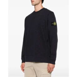 Best Bomuld Crewneck Sweatshirt med Badge Strik