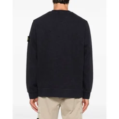 Best Bomuld Crewneck Sweatshirt med Badge Strik