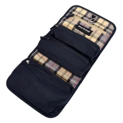 Best Hængende Toilettaske med Tjekdetalje Dame Clutch