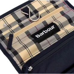 Best Hængende Toilettaske med Tjekdetalje Dame Clutch