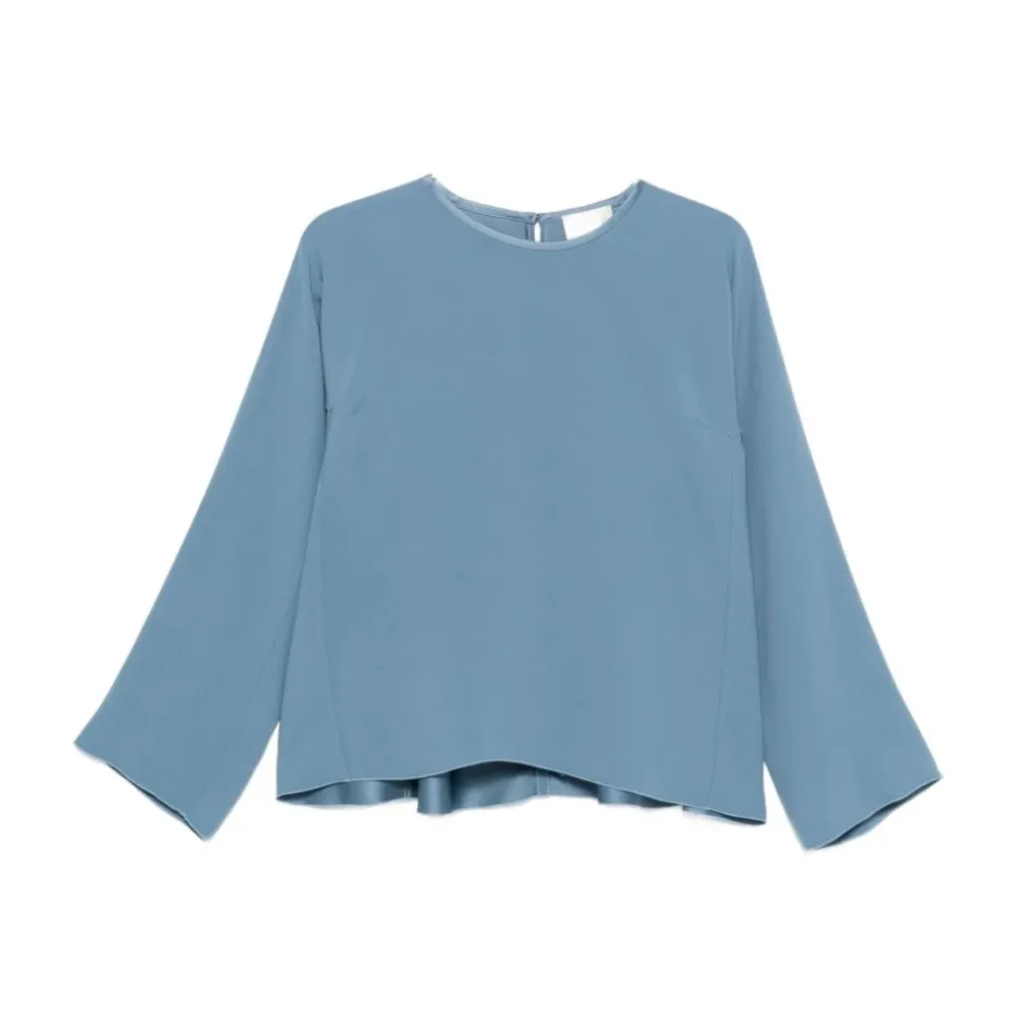 Hot Klar Top Rund Hals Dame Bluser & Skjorter