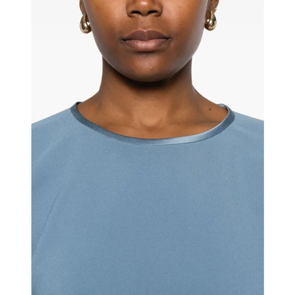 Hot Klar Top Rund Hals Dame Bluser & Skjorter