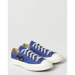 Clearance Lærred Lave Sneakers Dame Sneakers