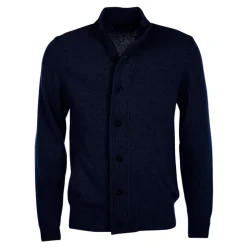 New Sweater med Alcantara Patch Detaljer Strik