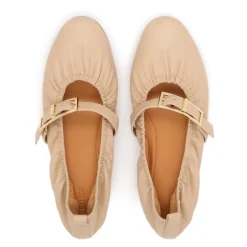 Sale Bløde Ballerinaer i Læder Dame Ballerina Sko