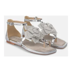 Online Blomst flad sandal Dame Sandaler