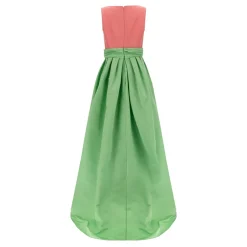Discount Boat Neck Column Gown Dame Kjoler
