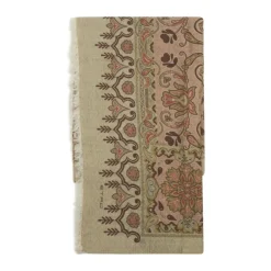 New Bomuldsblanding Jacquard Tørklæde Halstørklæder Og Tørklæder
