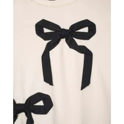 Best Bow Shrunken Tee Dame T-Shirts