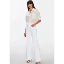 Sale Bredde Jeans - Højtaljede, Løstsiddende Dame Jeans