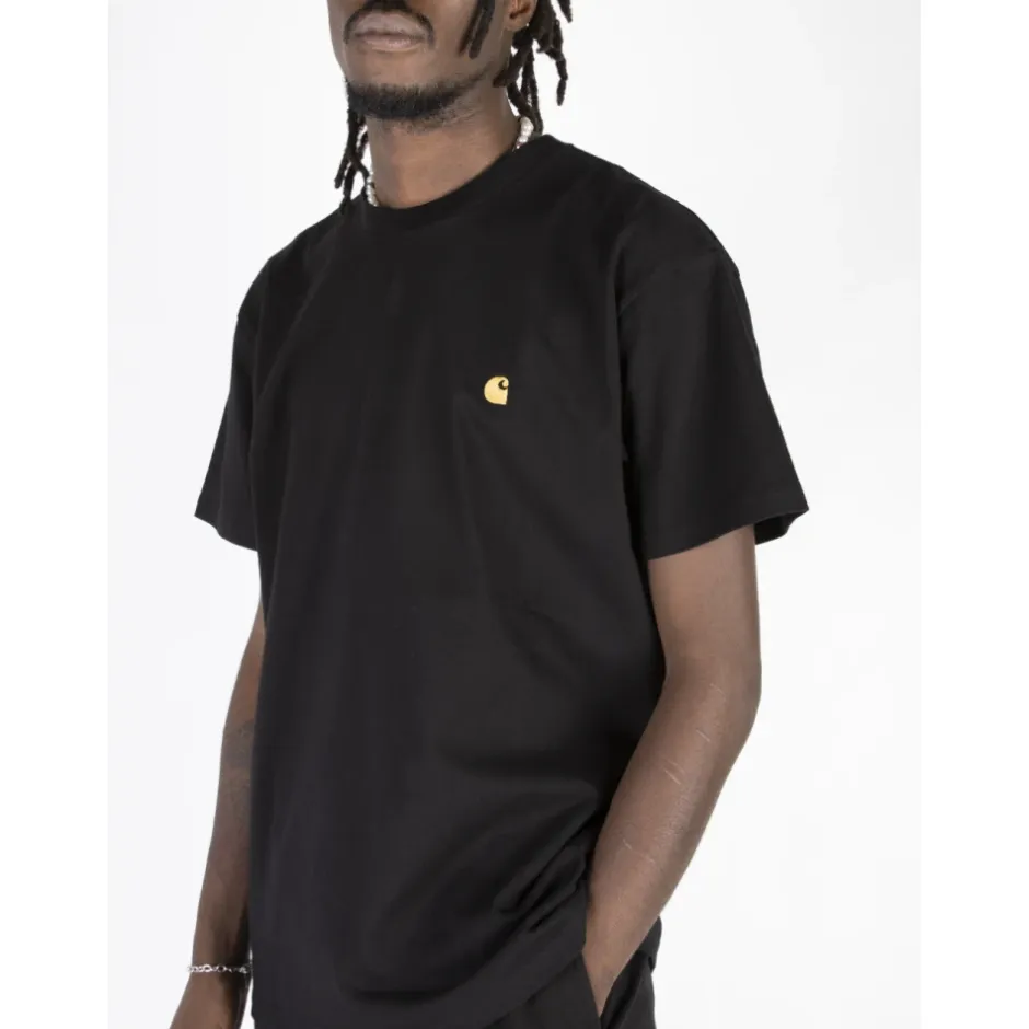 Discount Broderet Logo T-shirt T-Shirts