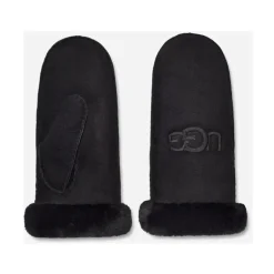 Best Broderet shearling Handsker Black Dame Handsker