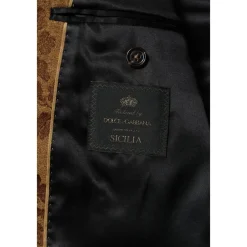 Best Blomstret Jacquard SICILIA Dragt Jakkesæt