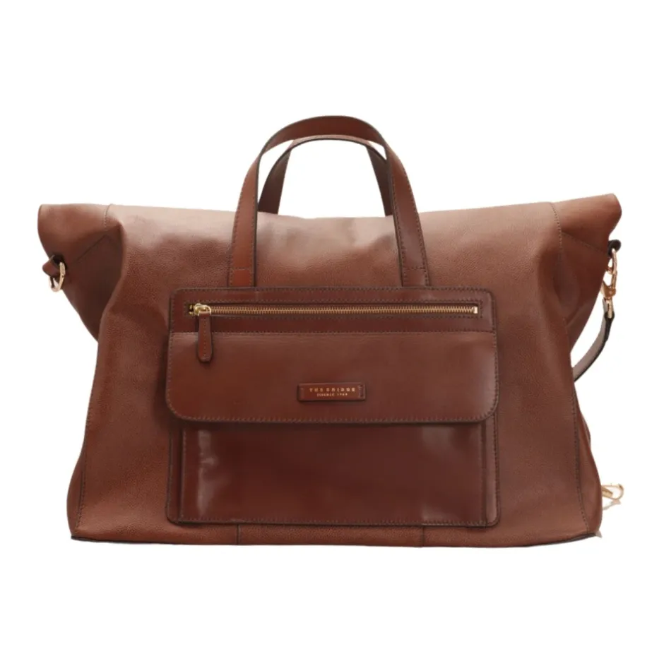Best læder Duffle taske Alberto Model Dame Rejsetasker