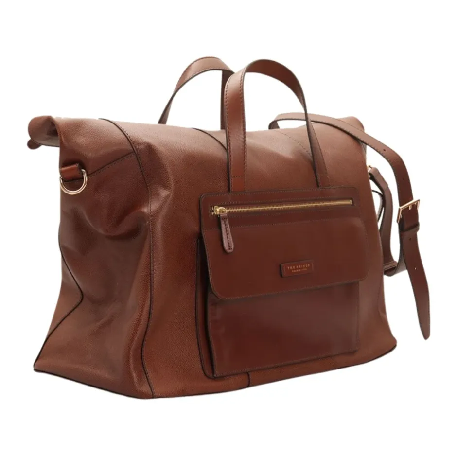 Best læder Duffle taske Alberto Model Dame Rejsetasker