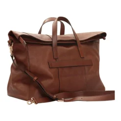 Best læder Duffle taske Alberto Model Dame Rejsetasker