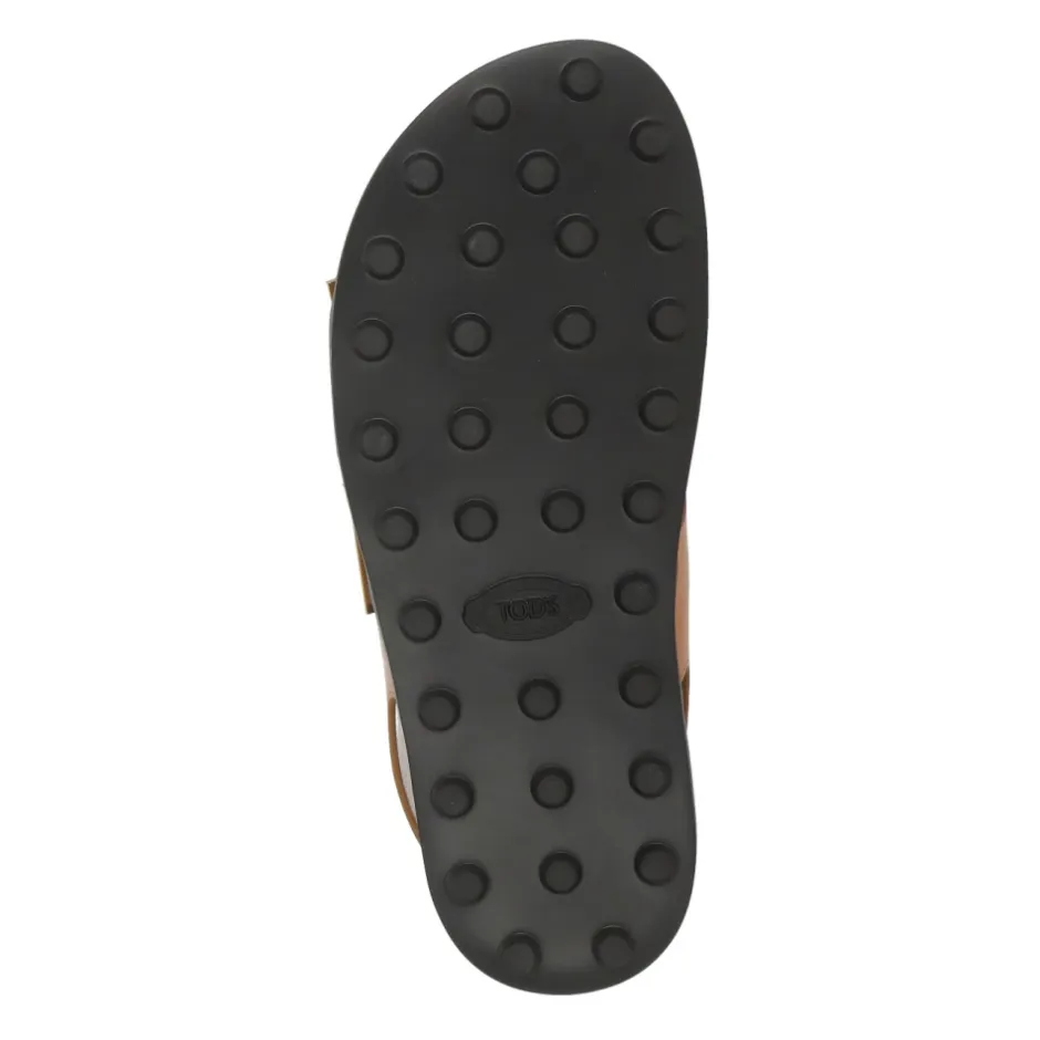 Hot Læder Sandaler med Velcrolukning Dame Sandaler