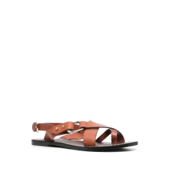 læder slingback sandaler Dame Sandaler