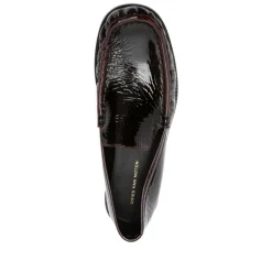 Læder Slip-On Flade Sko Loafers