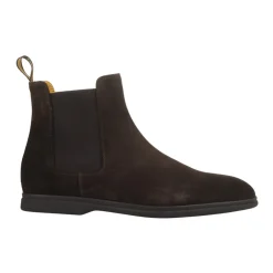 Ruskind Beatles-Stil Ankelstøvler Chelsea Boots