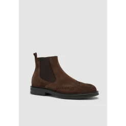 Clearance Ruskind Chelsea Boot med Perforeret Detalje Chelsea Boots
