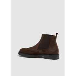 Clearance Ruskind Chelsea Boot med Perforeret Detalje Chelsea Boots