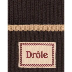 uldhat med stribe trim Huer, Kasketter & Hatte