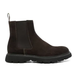 e Læder Ankelstøvler Chelsea Boots|Støvler