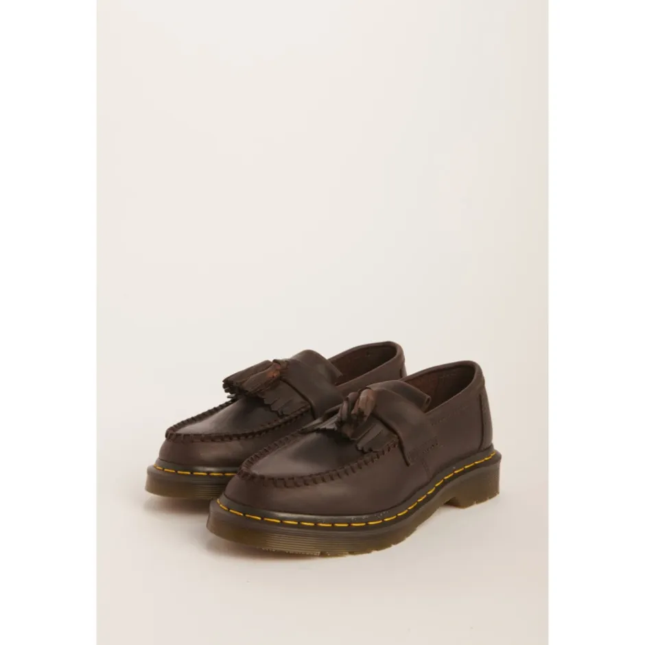 Best e Læder Mokkasinsko med Frynser Dame Loafers