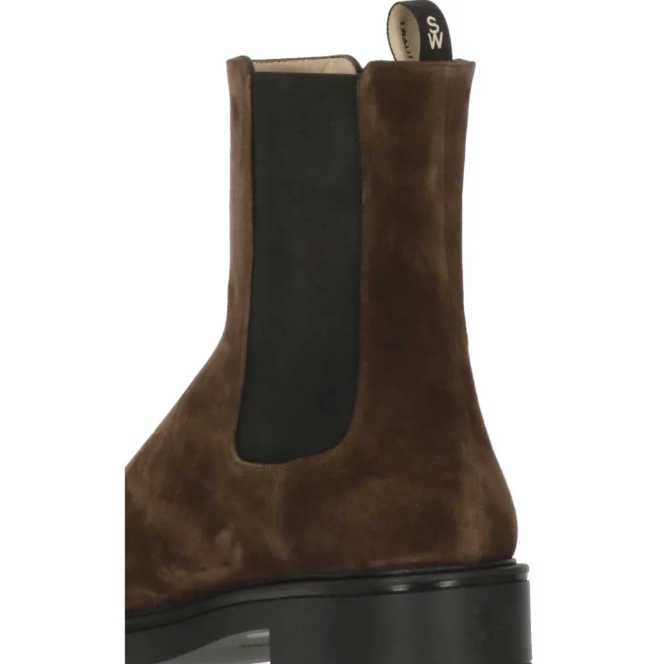 Best e Ruskind Læder Ankelstøvler Dame Chelsea Boots