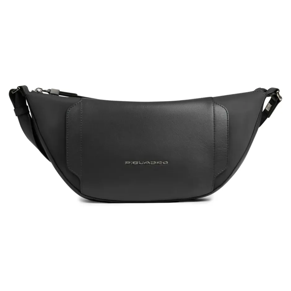 Clearance Bum Bag i tekstil og læder Dame Bæltetasker