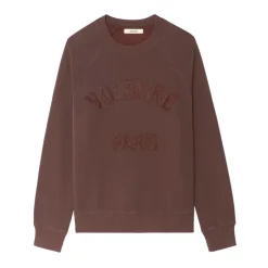 Outlet Burgundy Voltaire Paris Sweatshirt Dame Sweatshirts|Striktrøjer & Sweatere
