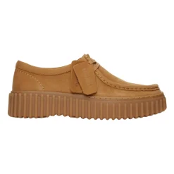 Discount Camel Suede Snøresko Dame Snøresko