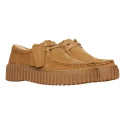 Discount Camel Suede Snøresko Dame Snøresko