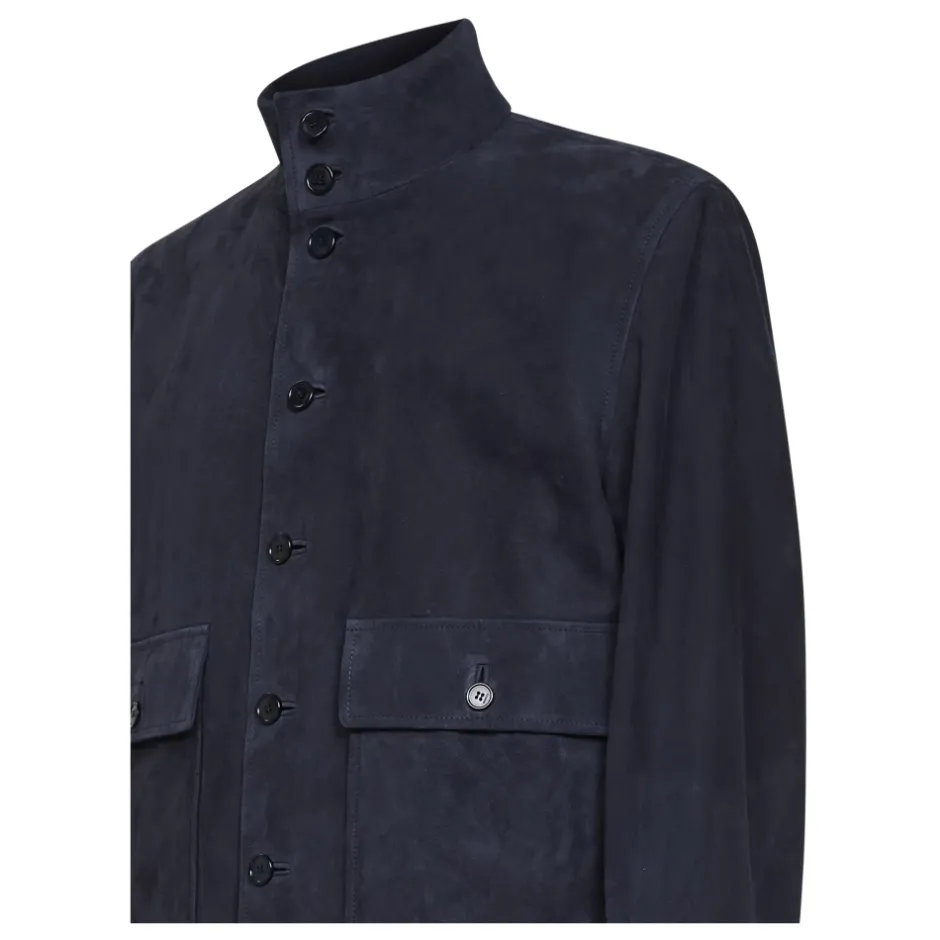 Online Camoscio Bomber Jacket Jakker